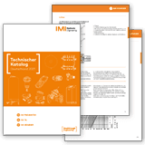 Technischer Katalog, Produktauswahl für die Marken IMI Heimeier, IMI TA, IMI Pneumatex