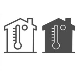 Haus Temperatur Anzeige
