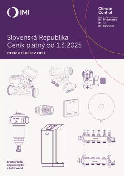 Ceník SK 2025