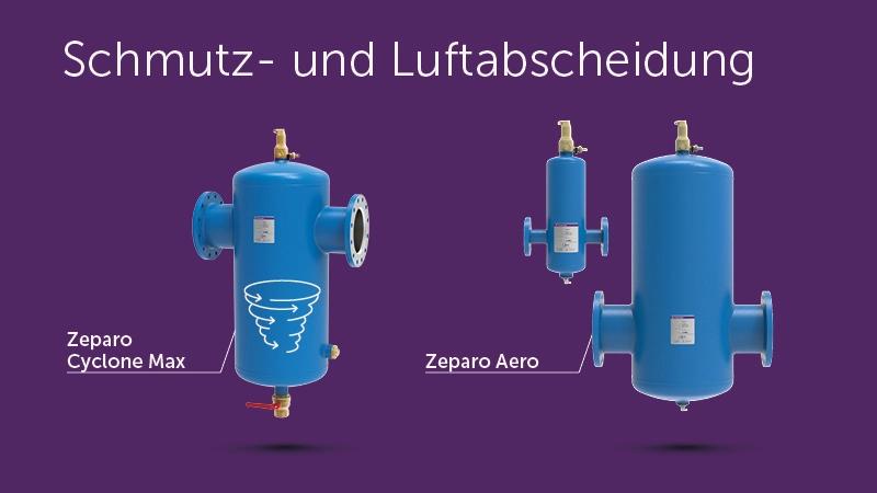 Luft- und Schmutzabscheidung mit IMI Pneumatex Produkten