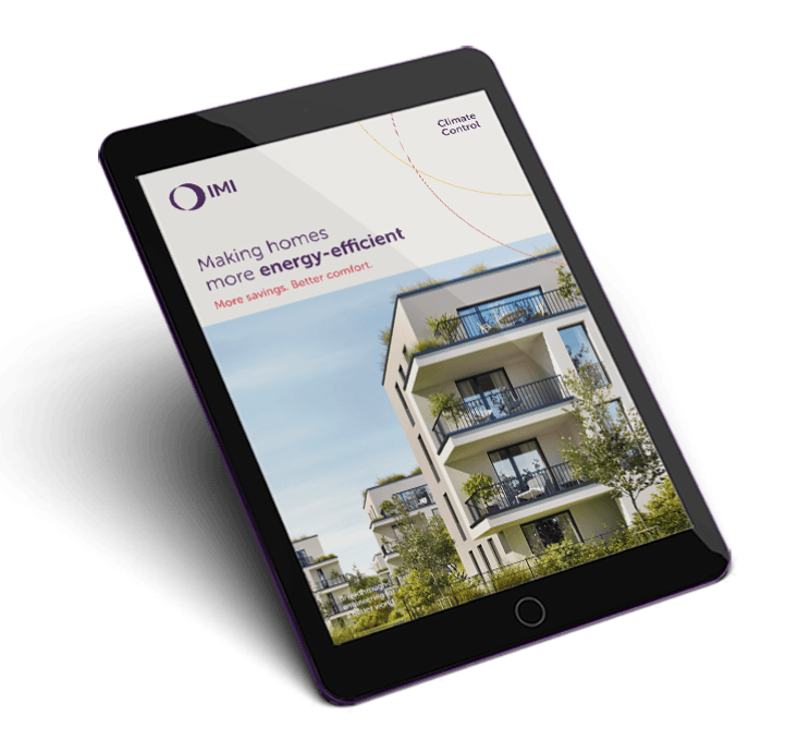 Residential brochure on iPad picto