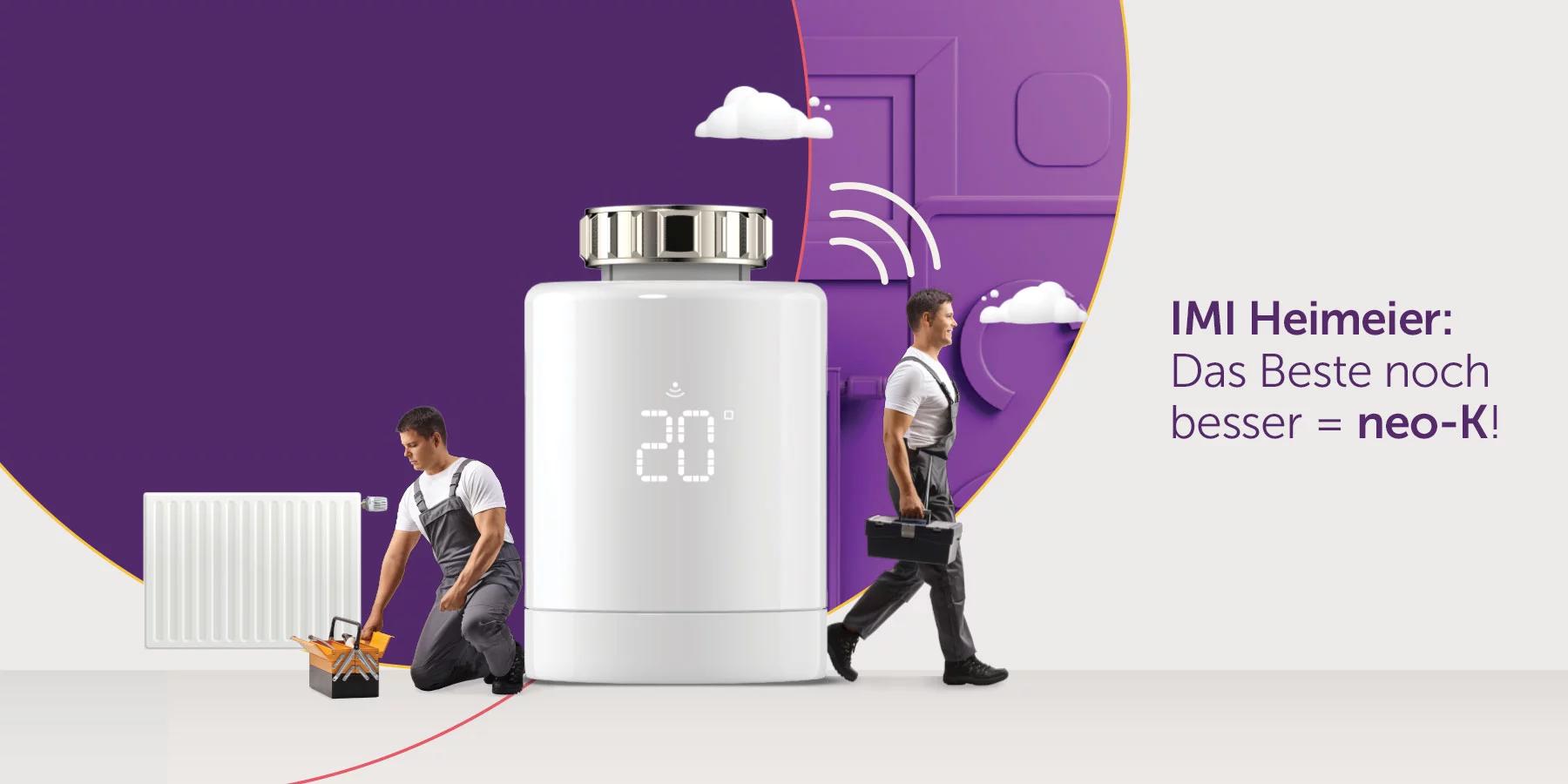 neo-K Smarter Thermostatkopf von IMI Heimeier