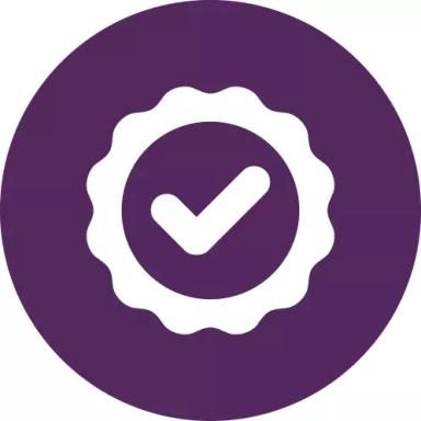 Symbol für Zuverlässigkeit