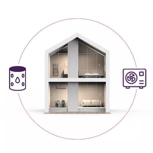 Heat Pump Thermal Store Buffer Tank picto